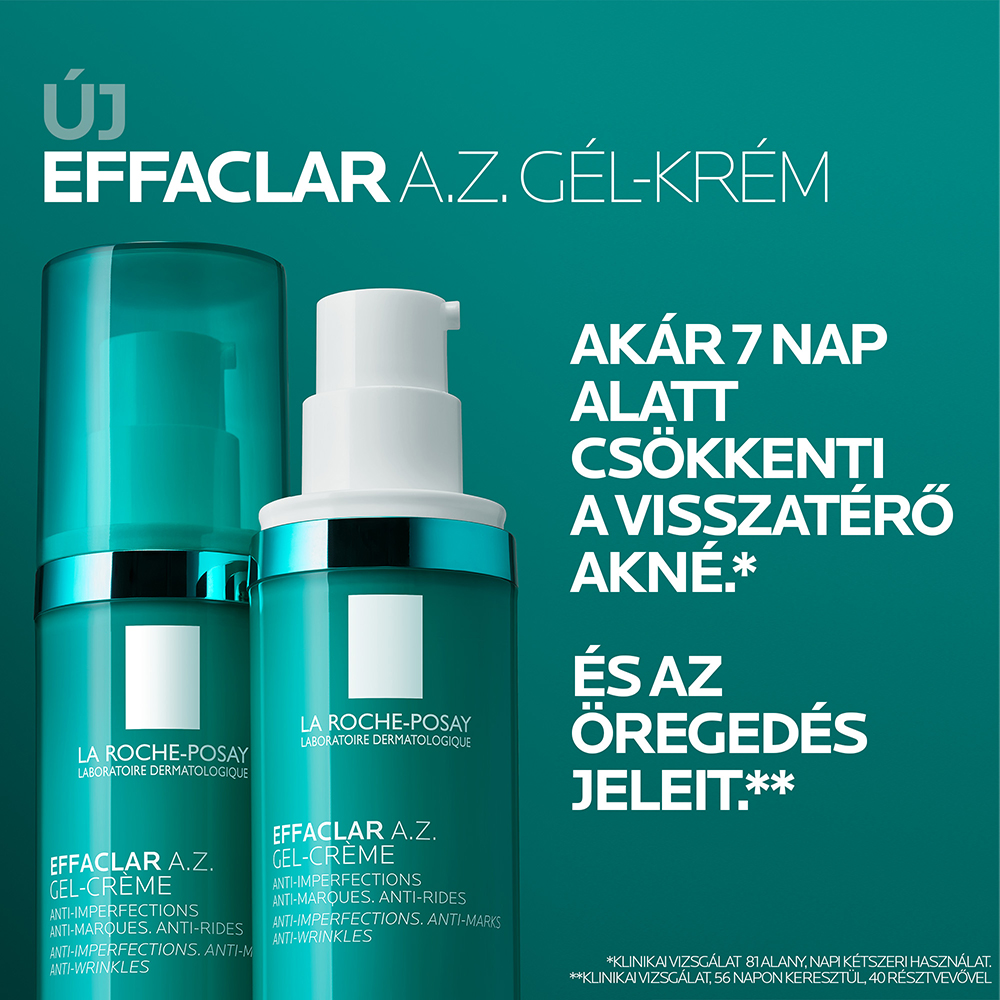 LA ROCHE-POSAY Effaclar A.Z. gél-krém (40ml)