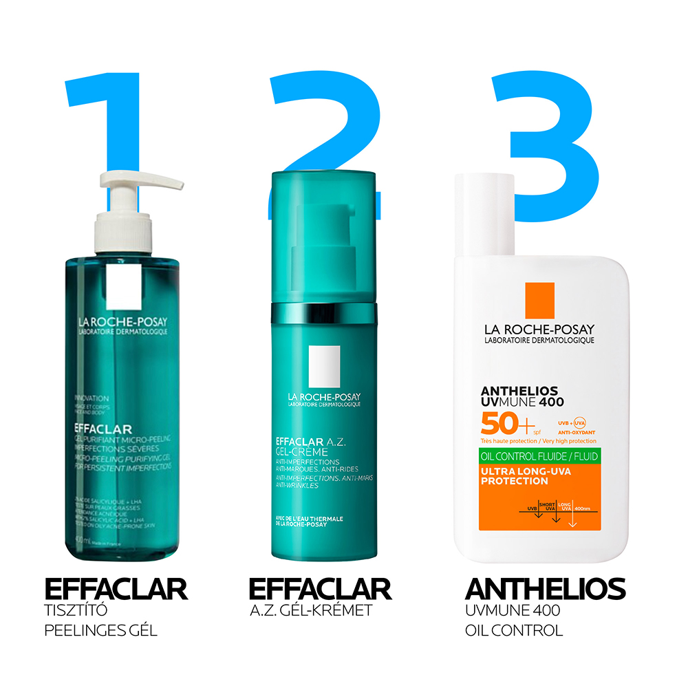 LA ROCHE-POSAY Effaclar A.Z. gél-krém (40ml)