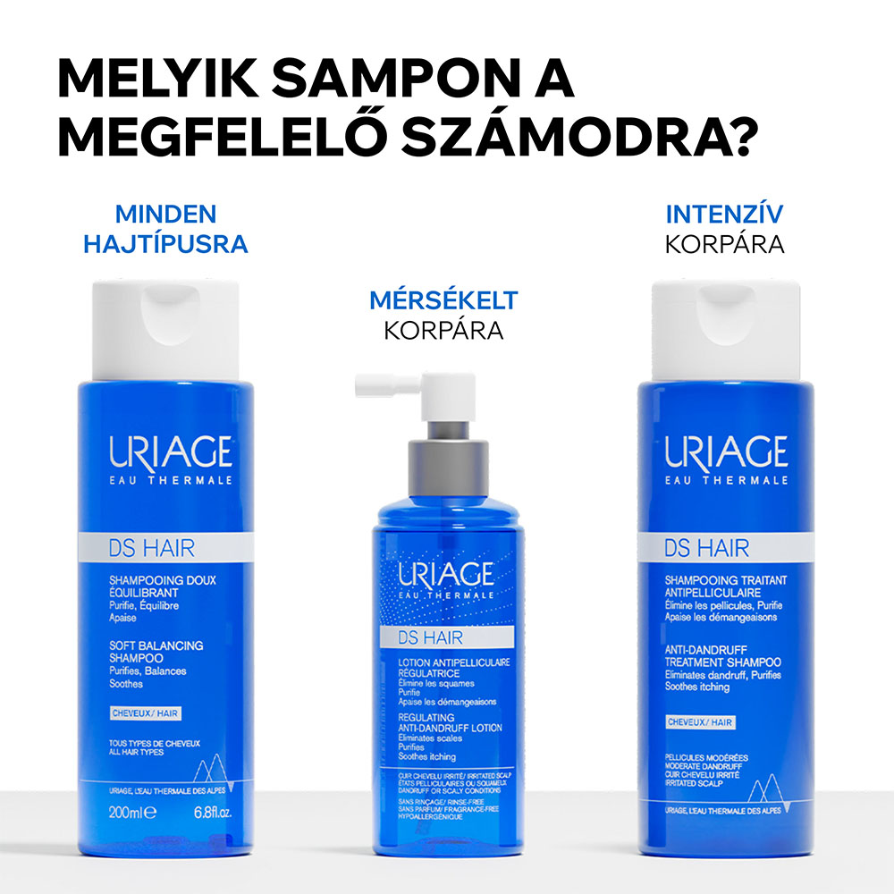 URIAGE DS Hair kímélő sampon (500ml)