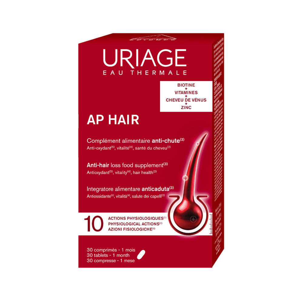 URIAGE AP Hair hajhullás elleni étrend-kiegészítő tabletta (30db)