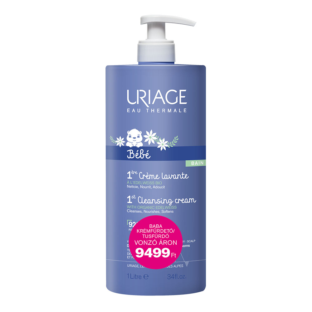 URIAGE Baba krémfürdő/tusfürdő vonzó áron (1000ml)