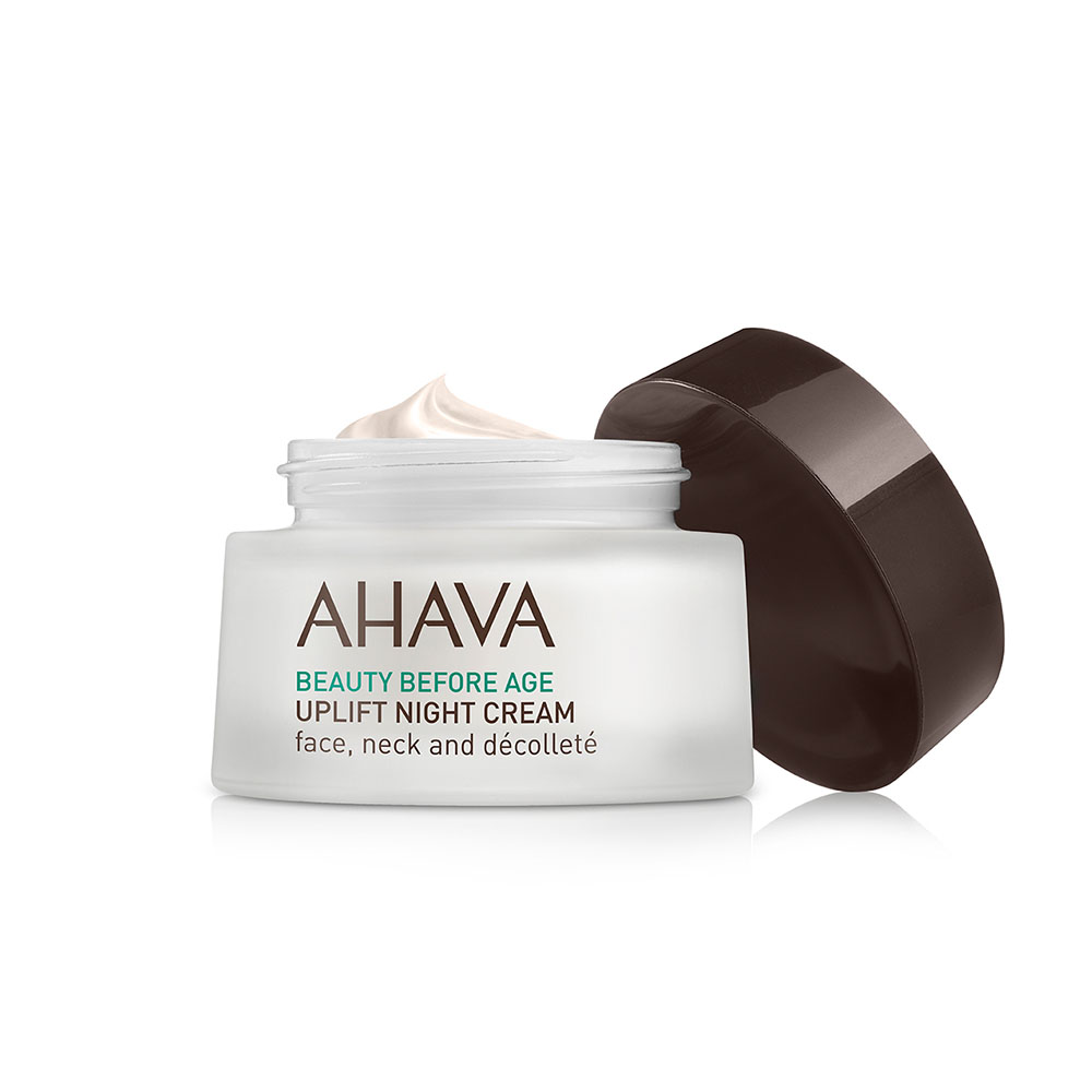 AHAVA Beauty Before Age uplifting éjszakai krém arcra, nyakra, dekoltázsra (50ml) 