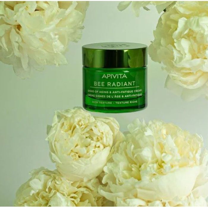 APIVITA Bee Radiant Bőröregedés elleni arckrém rich (50ml)