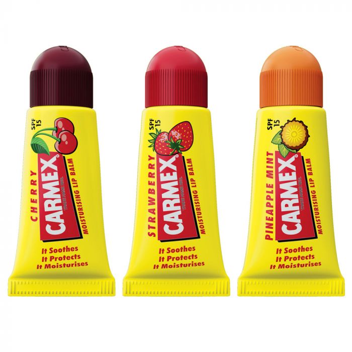 CARMEX Minis ajakápoló cseresznye, eper, ananász-menta (3x5g)