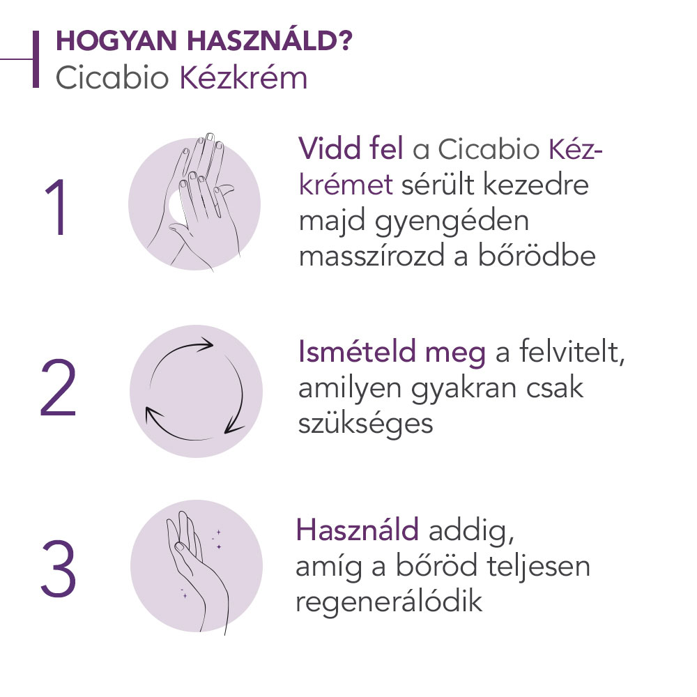 BIODERMA Cicabio kézkrém (50ml)
