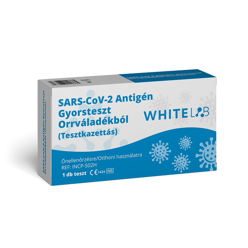 WHITELAB Covid-19 SARS-CoV-2 Antigén gyorsteszt orrváladékból (1db)