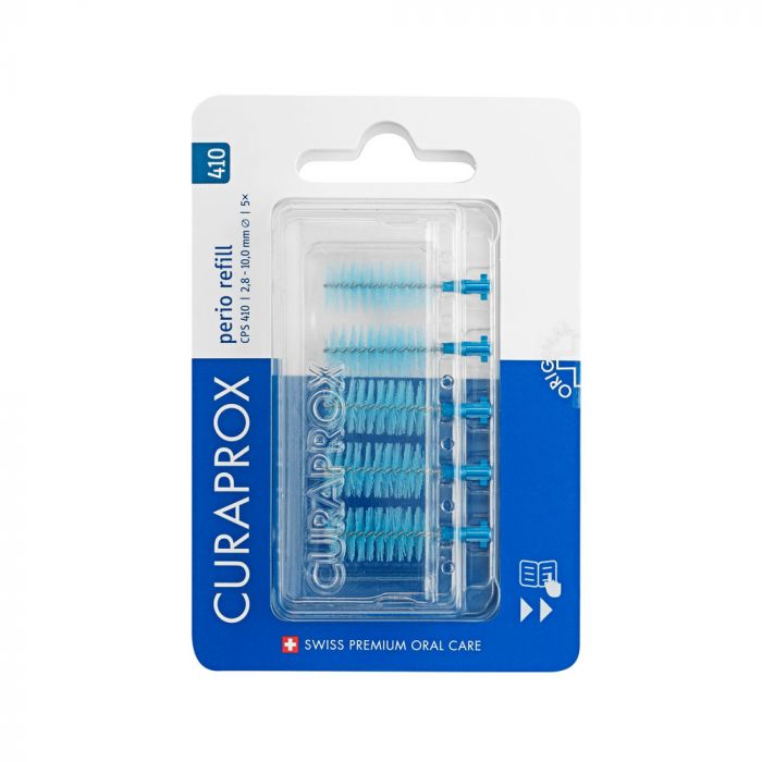CURAPROX CPS 410 Perio kék fogköztisztító kefe (5db)