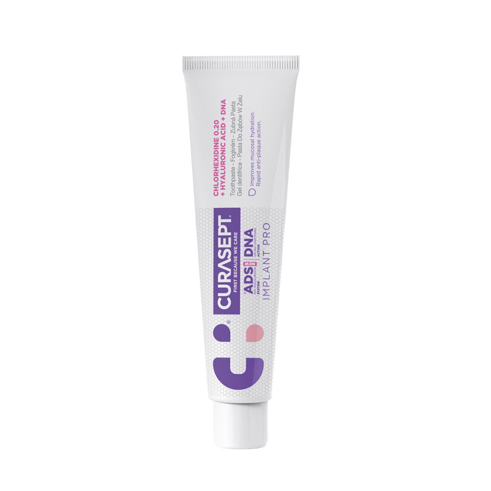 CURASEPT ADS DNA IMPLANT PRO fogkrém gél (0,20% CHX+HA) (75ml)