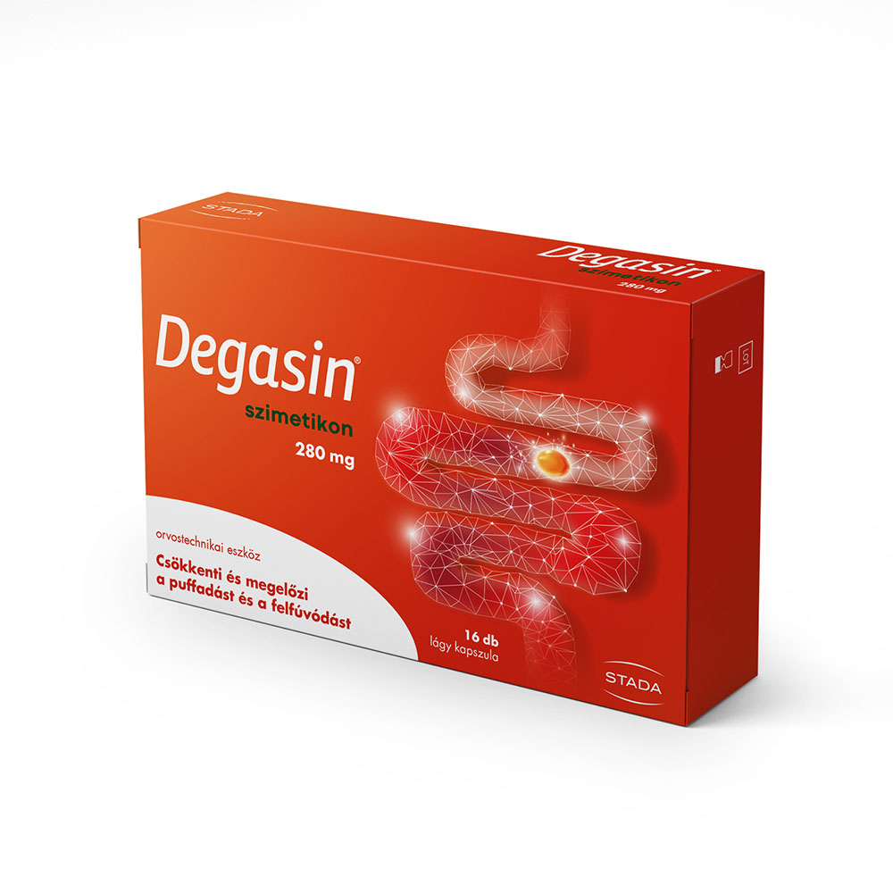 DEGASIN 280 mg lágy kapszula (16db) 