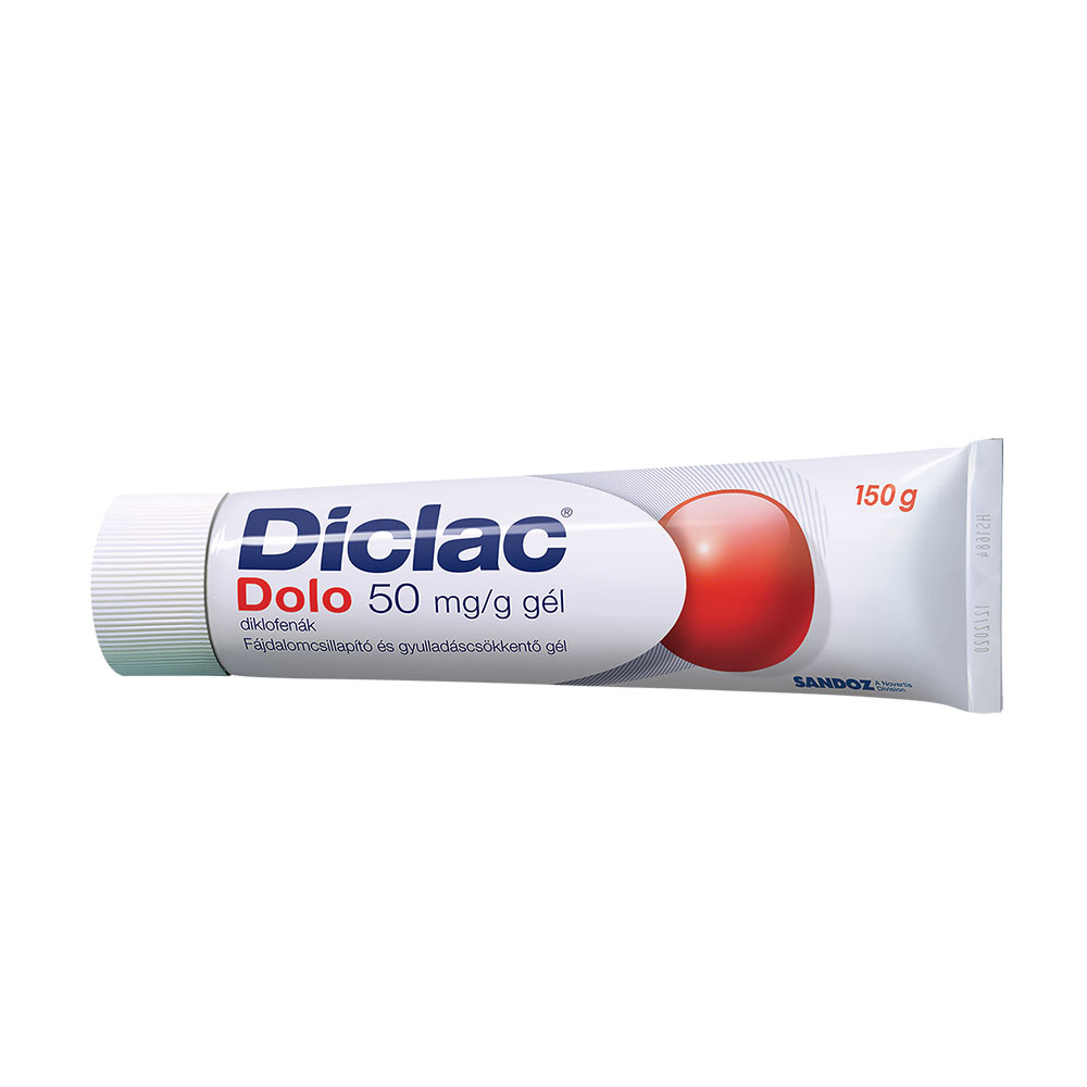 DICLAC Dolo 50 mg/g gél alumínium tubusban (150g)