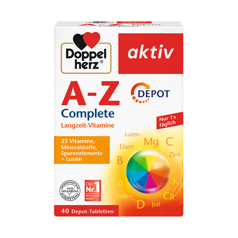 DOPPELHERZ Aktív A-Z Depot Complete multivitamin tabletta (40db)
