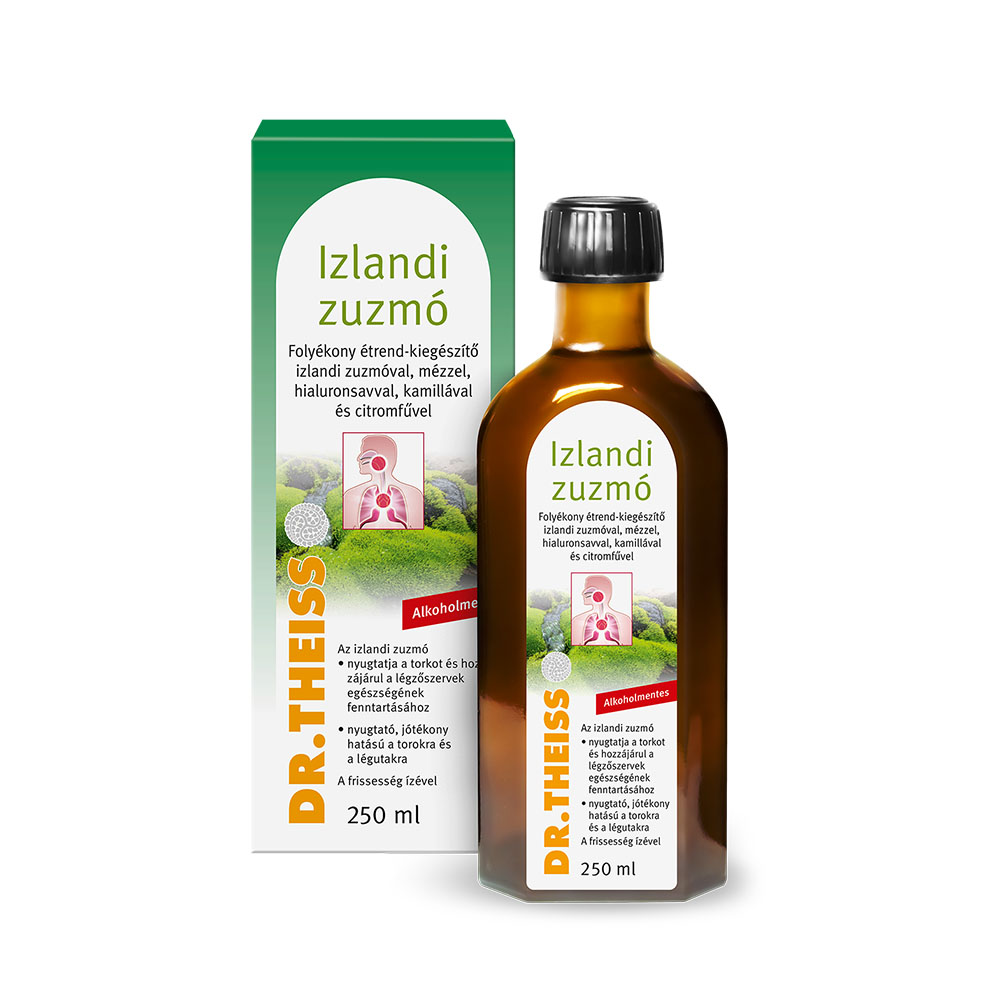 DR. THEISS Izlandi zuzmó folyadék (250ml)
