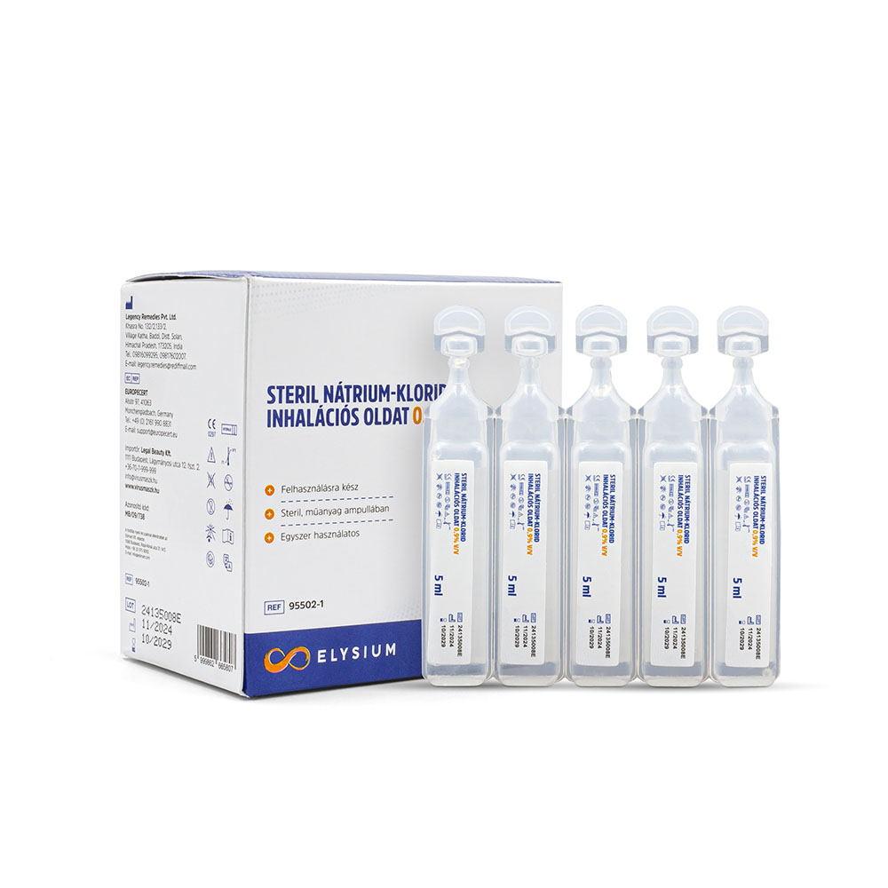 ELYSIUM steril nátrium-klorid inhalációs oldat 0,9% V/V  (20x5ml)