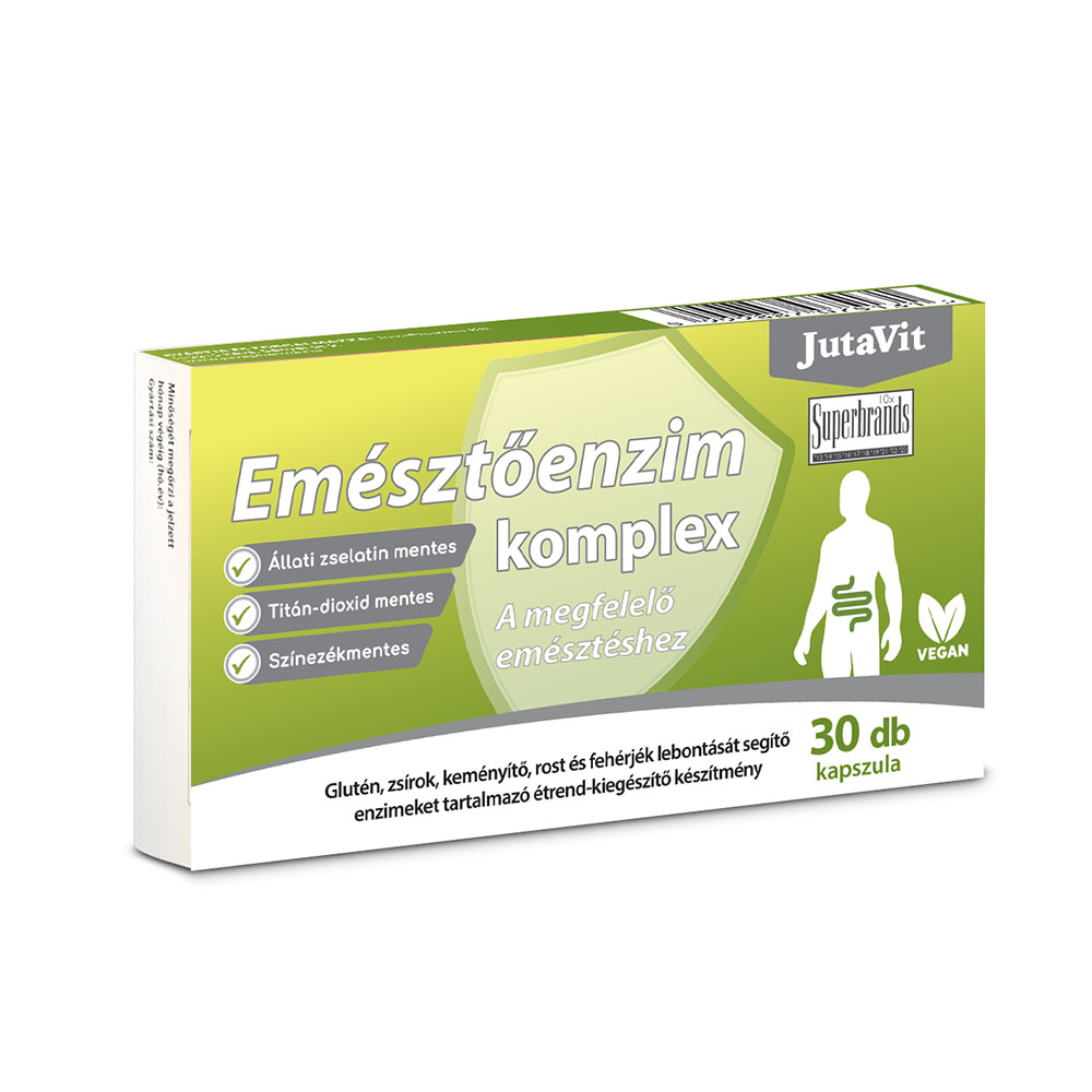 JUTAVIT Emésztő enzim komplex kapszula (30db)
