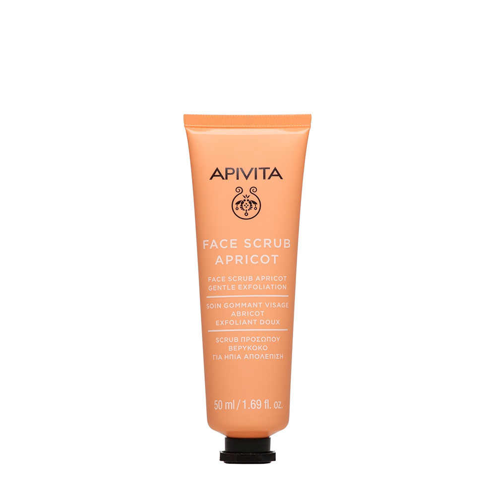 APIVITA Express hámlasztó arcradír Sárgabarackkal (50ml)