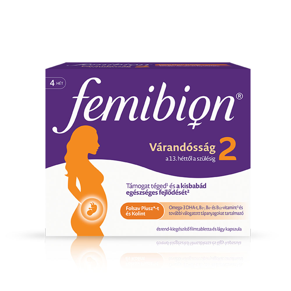 FEMIBION 2 Várandósság filmtabletta+kapszula (28db+28db)