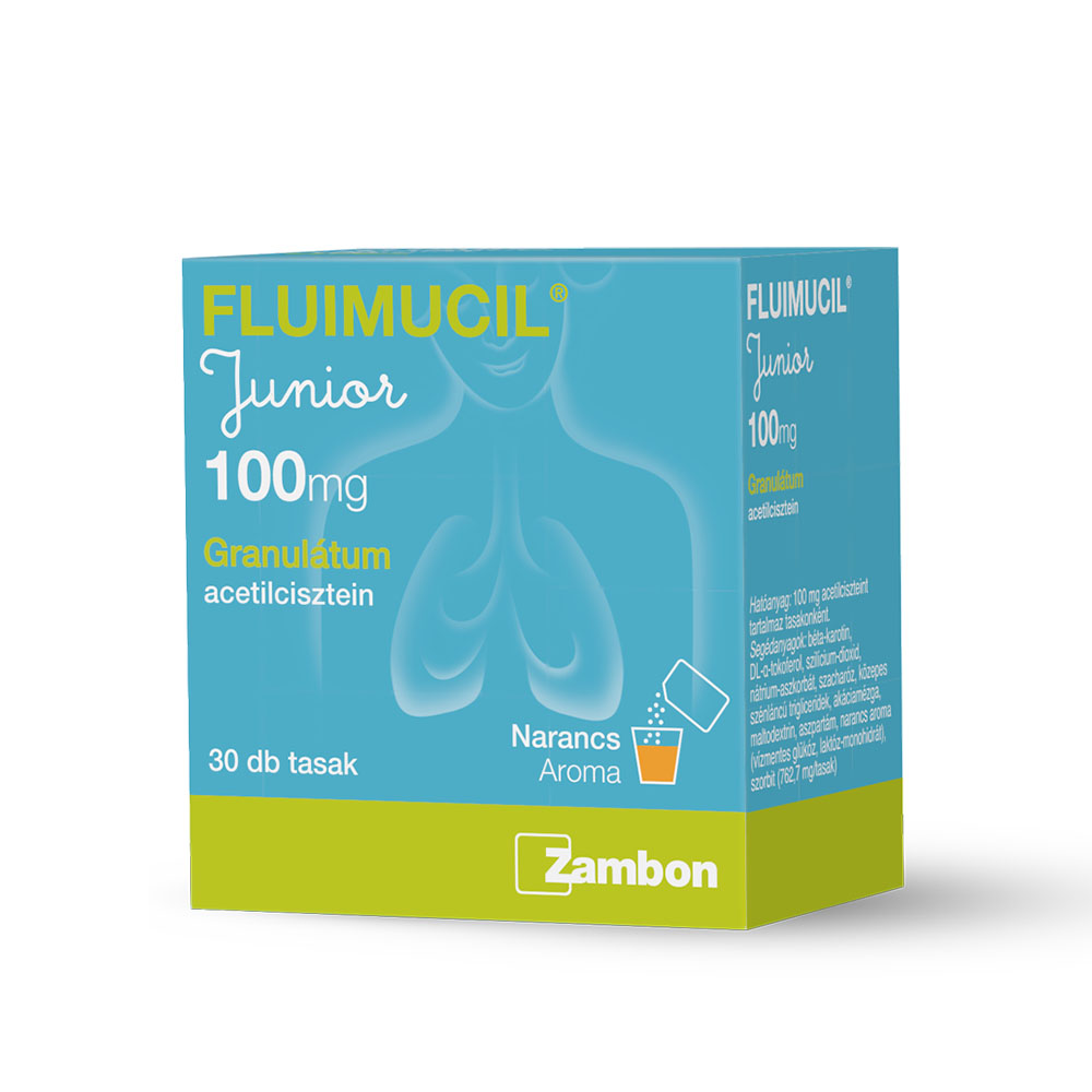 FLUIMUCIL Junior 100 mg granulátum (30db)