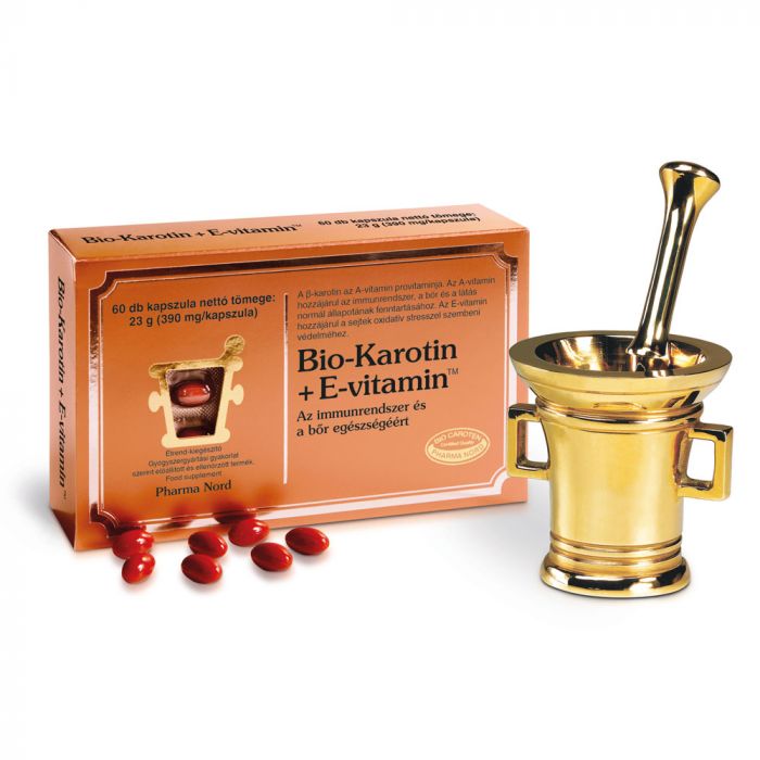 BIO-Karotin + E-vitamin kapszula (60db)