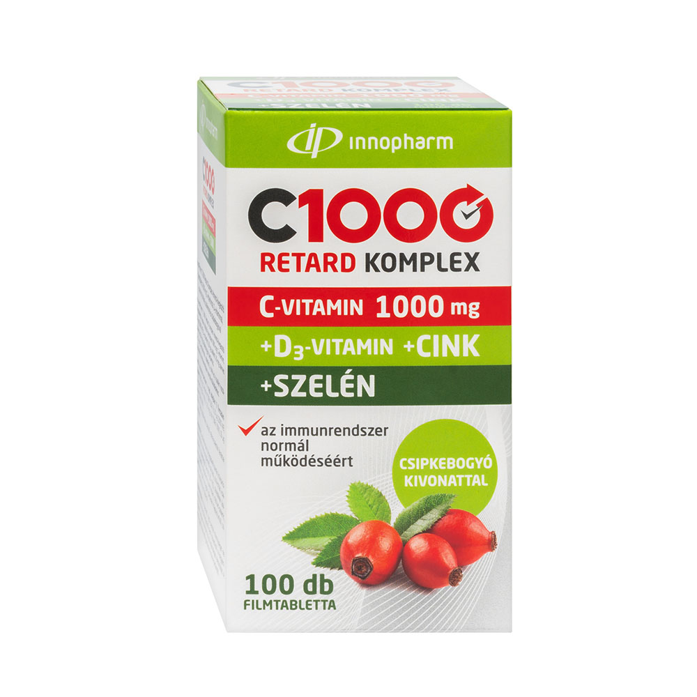 INNOPHARM C 1000mg retard komplex filmtabletta (100db)