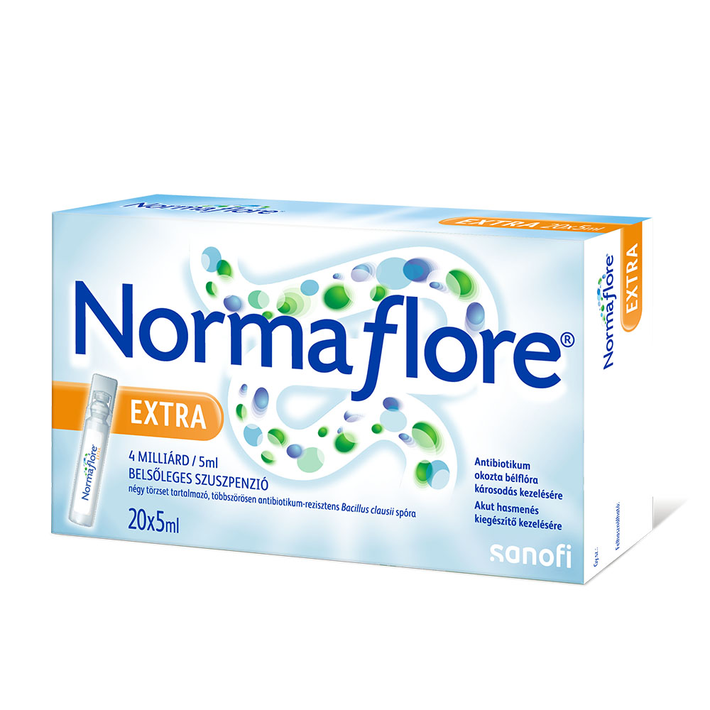 NORMAFLORE Extra 4 milliárd/5ml belsőleges szuszpenzió (20db) 