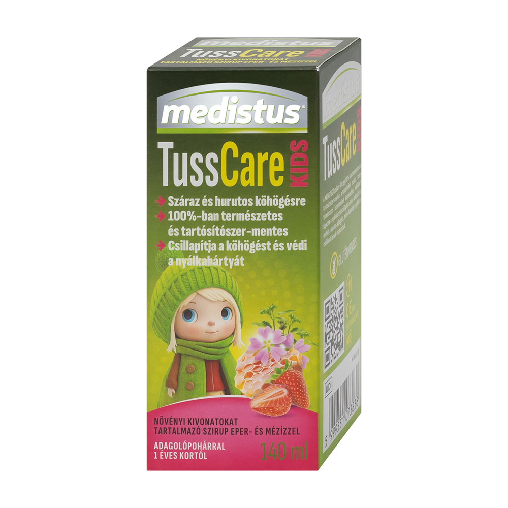 VITAPLUS Medistus TussCare Kids szirup (140ml)