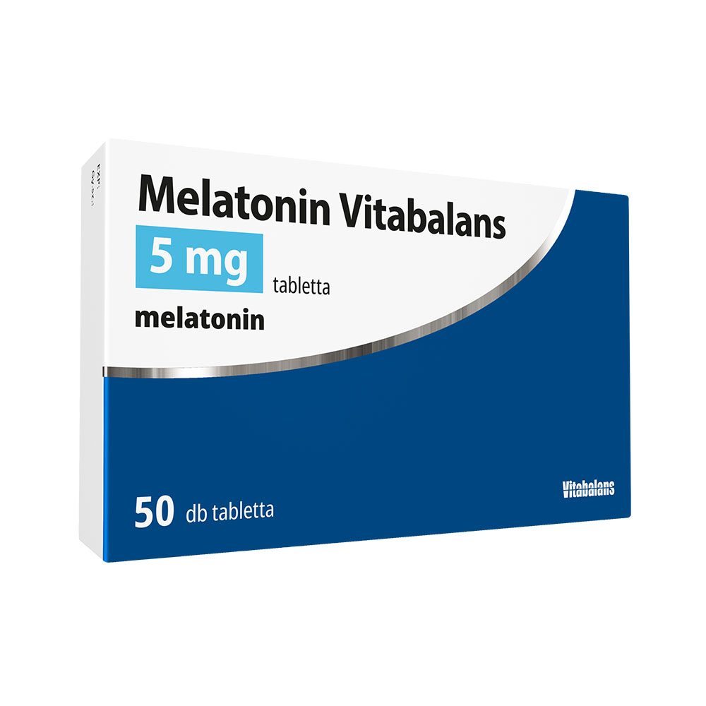 MELATONIN Vitabalans 5 mg tabletta (50db)