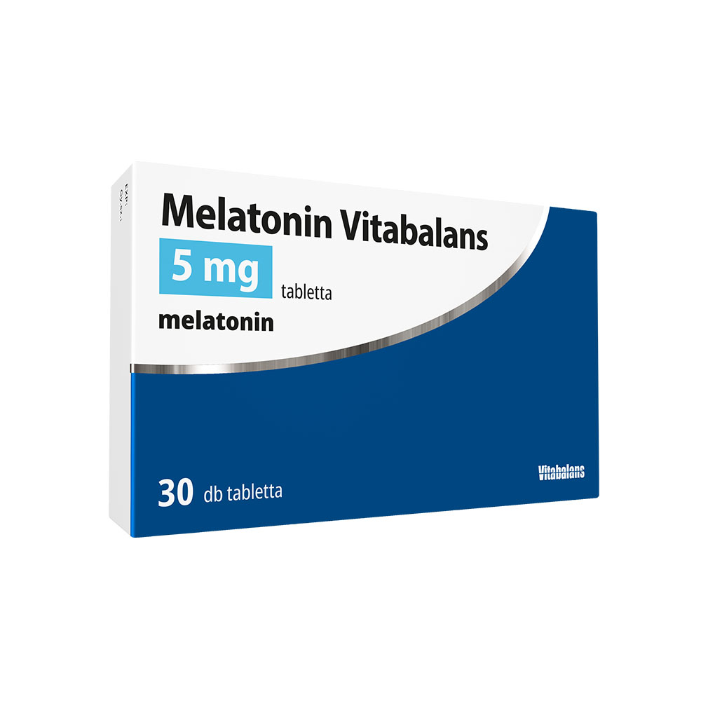 MELATONIN Vitabalans 5 mg tabletta (30db)