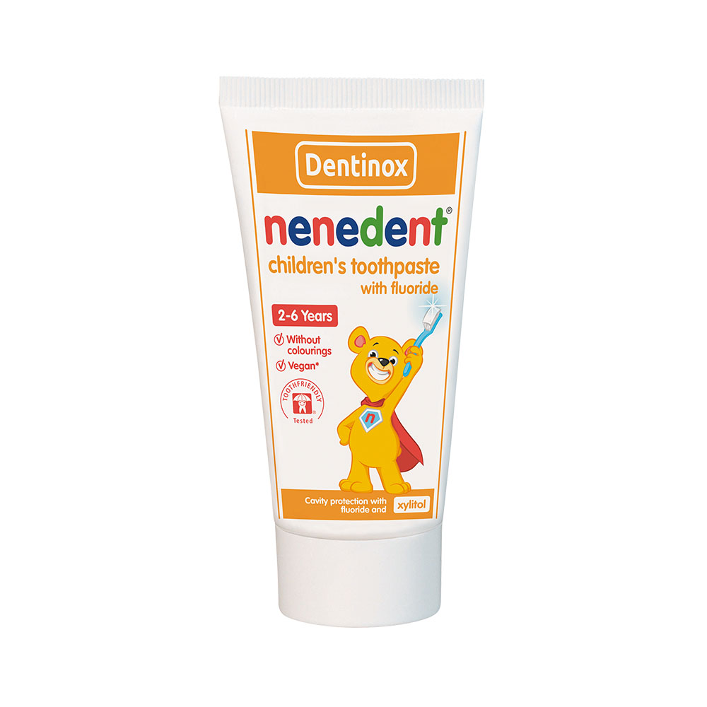 NENEDENT gyermekfogkrém fluoriddal 2-6 év (50ml) 