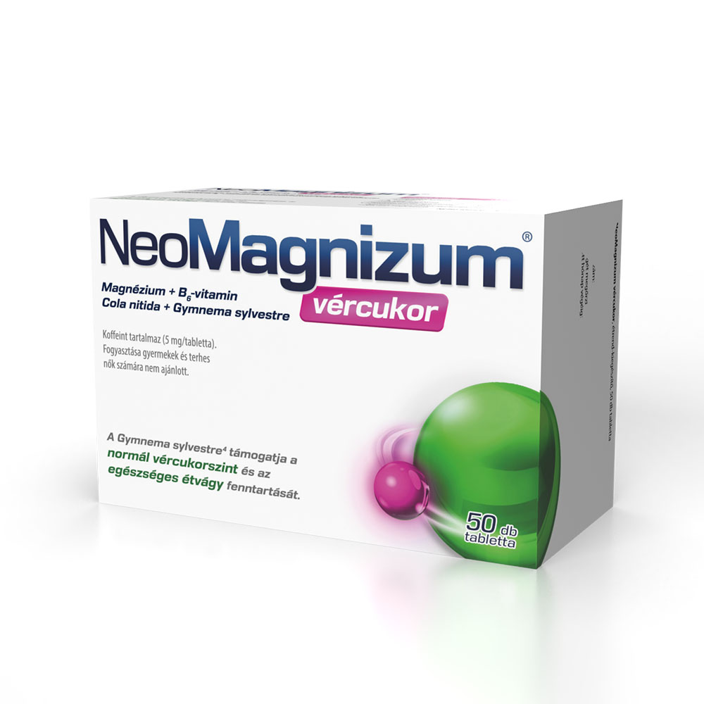NEOMAGNIZUM Vércukor tabletta (50db)