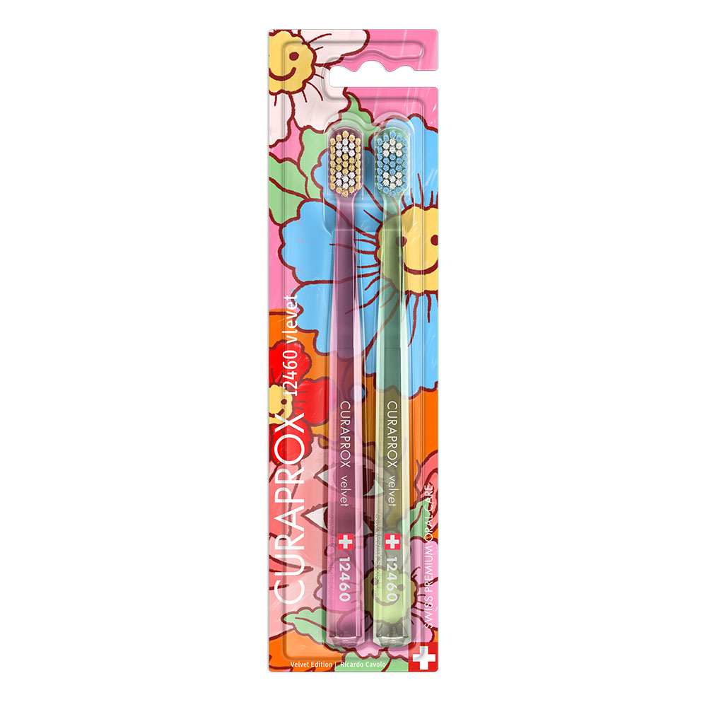 CURAPROX CS 12460 Velvet Edition fogkefe duopack (2db)