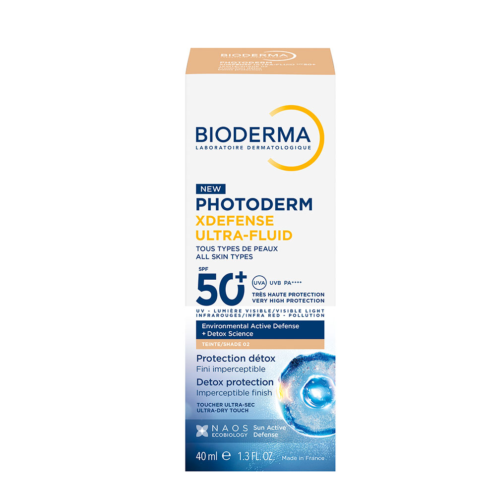 BIODERMA Photoderm XDefense Ultra-fluid SPF50 színezett 02 (40ml)