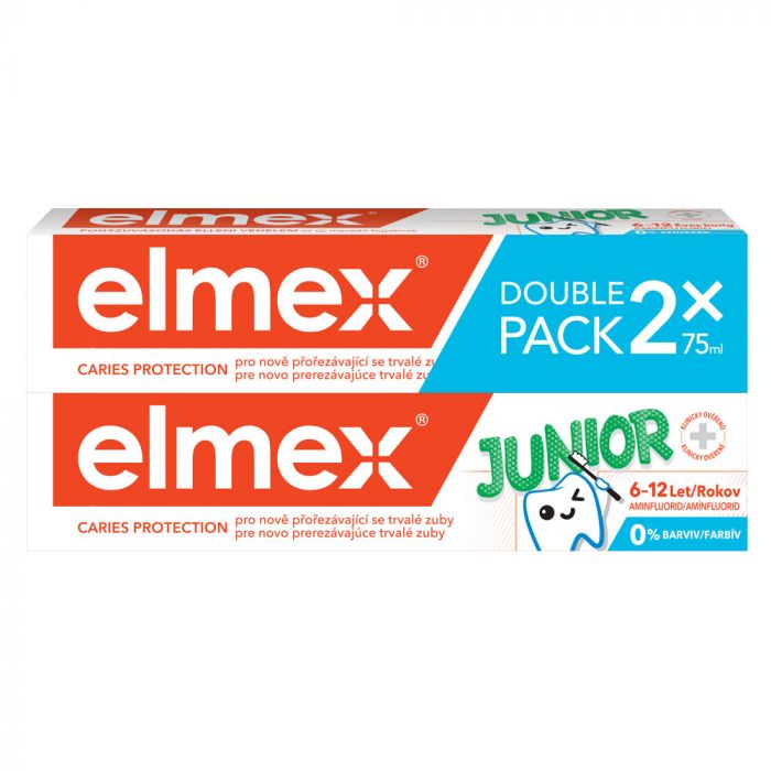 ELMEX Junior fogkrém duopack (2 x 75ml)