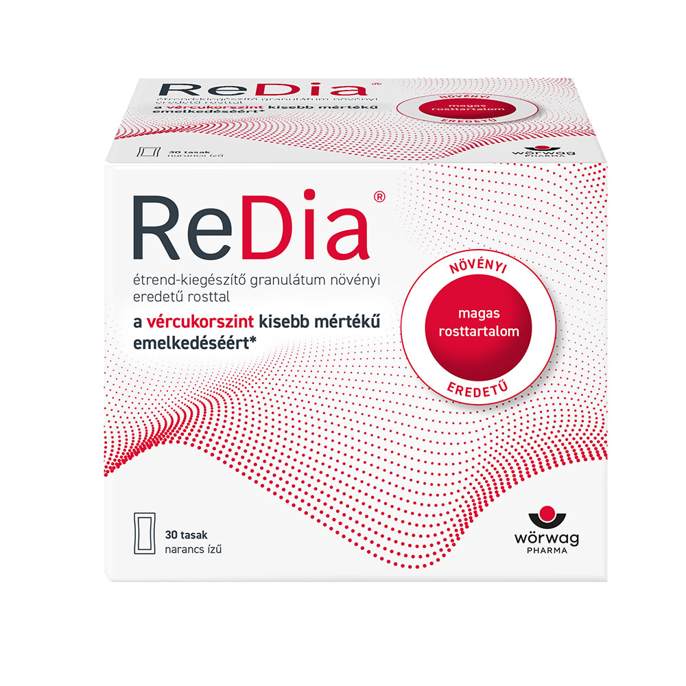 REDIA® étrendkiegészítő granulátum növényi eredetű rosttal (30db)