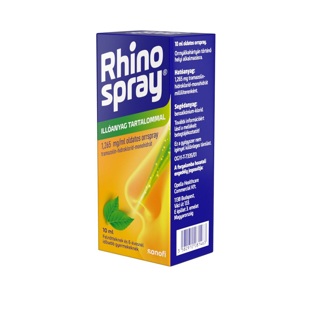 RHINOSPRAY 1,265 mg/ml oldatos orrspray (10ml)