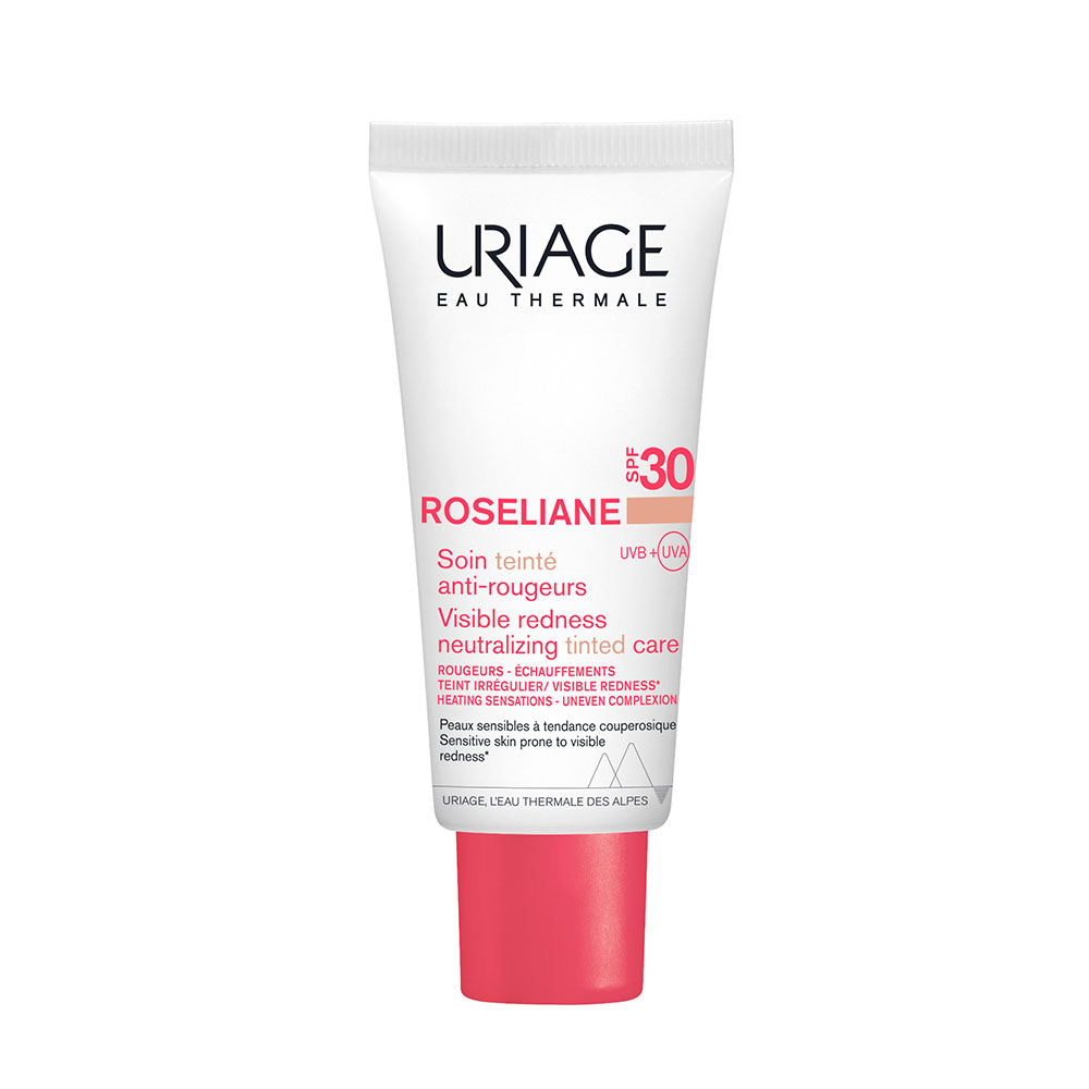 URIAGE Roséliane CC  krém rosacea / bőrpír ellen SPF30 (40ml) 