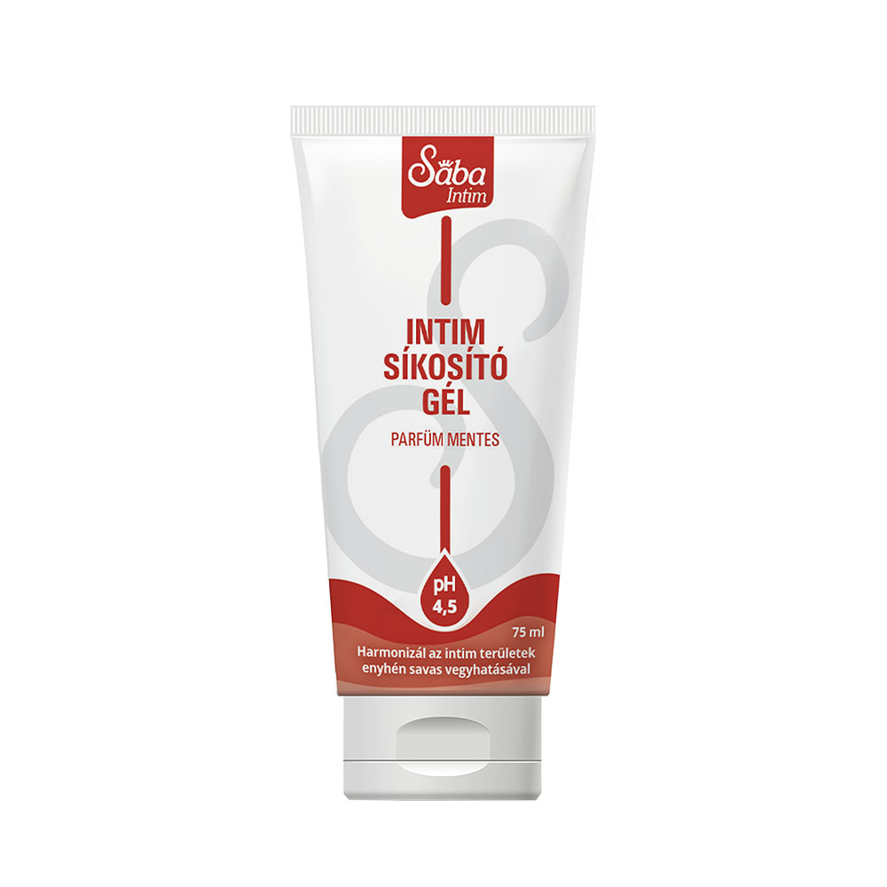 SÁBA Intim síkosító gél illatmentes (75ml)