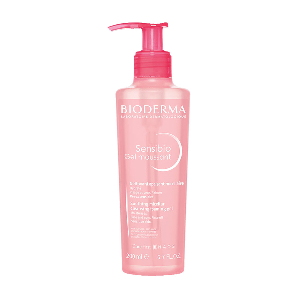 BIODERMA Sensibio Gel Moussant habzó tisztító gél (200ml)