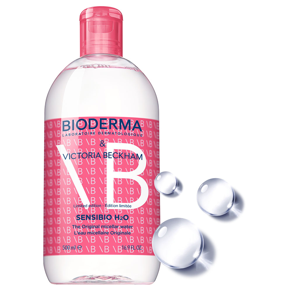 BIODERMA Sensibio H2O micellás víz - VICTORIA BECKHAM EXCLUSIVE KIADÁS (500ml)