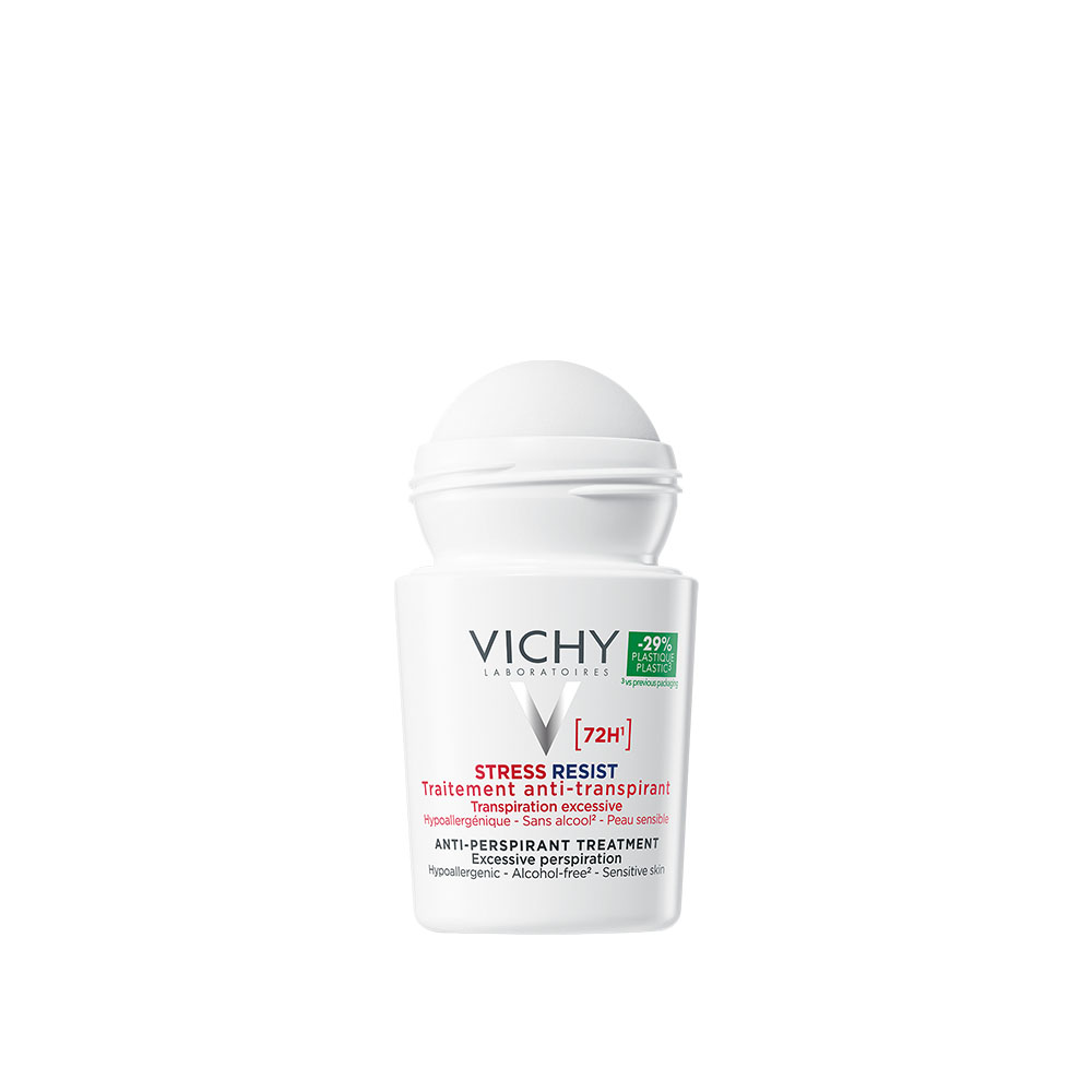 VICHY Stress Resist izzadságszabályozó golyós dezodor 72 órás (50ml)  