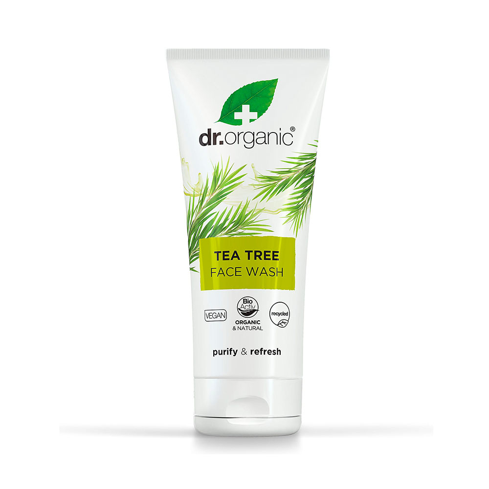 DR. ORGANIC Bio Teafa arclemosó (200ml)   