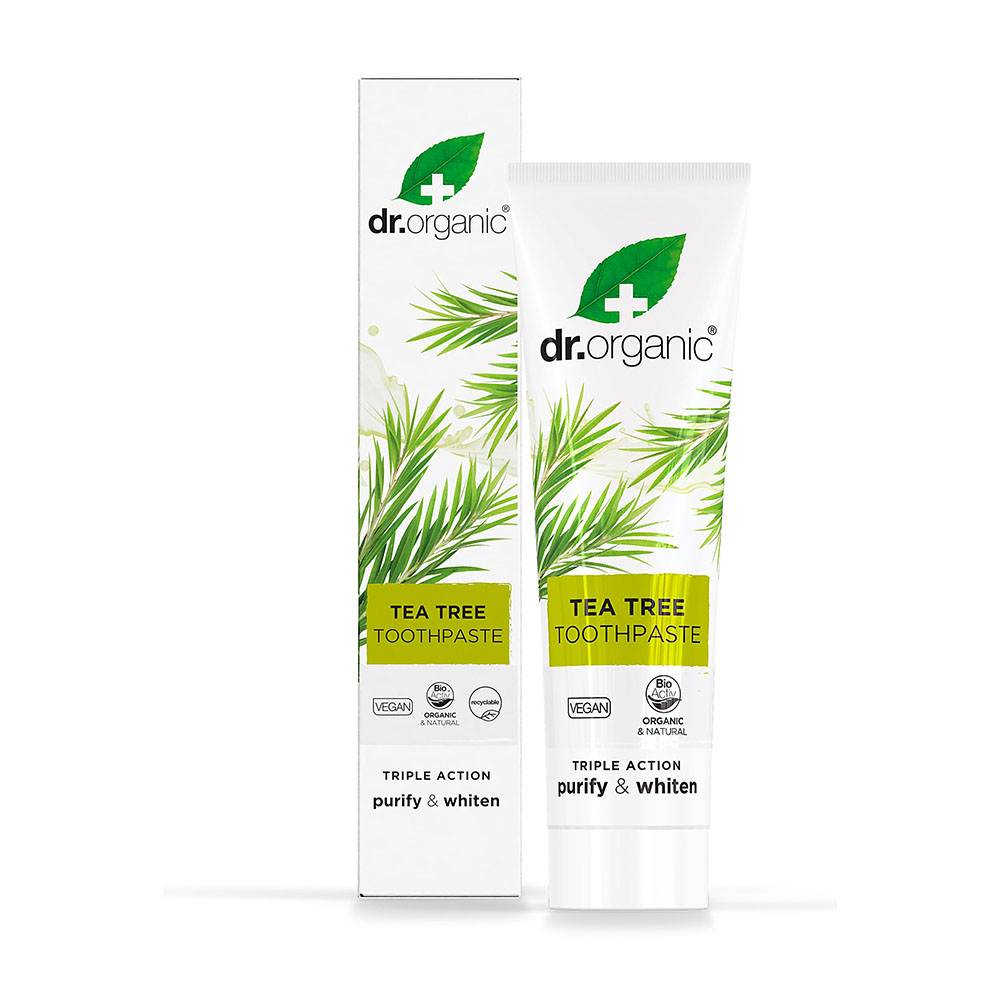 DR. ORGANIC Bio Teafa fogkrém (100ml)  
