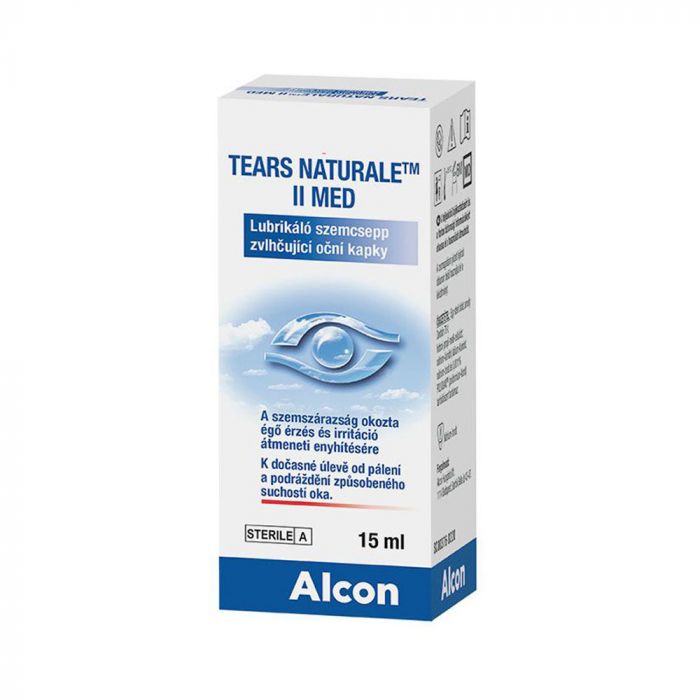 TEARS NATURALE II Med lubrikáló szemcsepp (15ml)