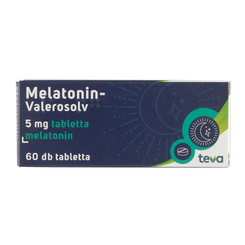 MELATONIN-Valerosolv 5 mg tabletta (60db)