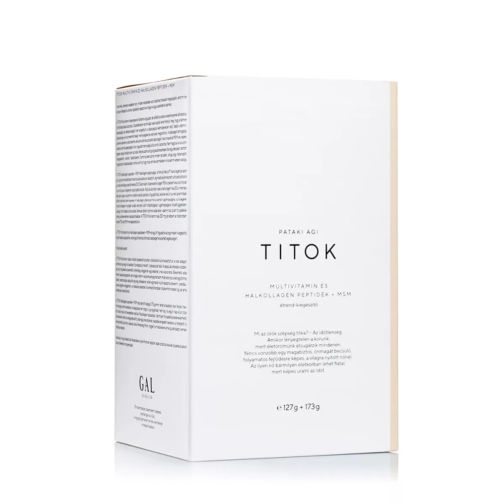 GAL TITOK Multivitamin és Halkollagén Peptidek + MSM (30adag)