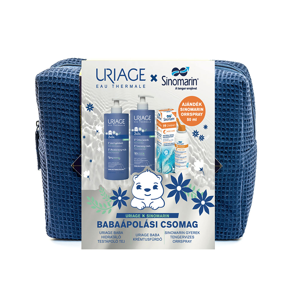 URIAGE Babaápolási csomag (500ml+500ml+50ml) akciós termékkép 1