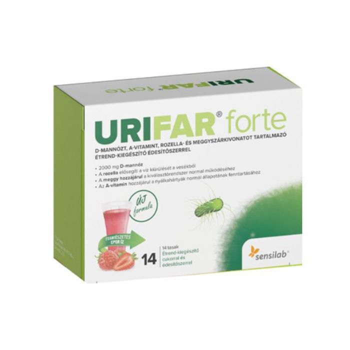URIFAR Forte D-mannóz granulátum (14db)