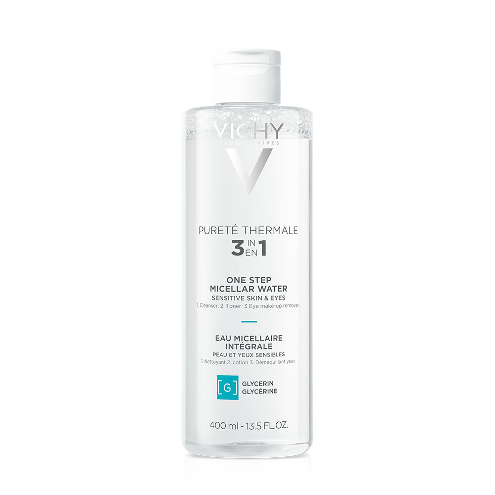 VICHY Pureté Thermale egylépéses micellás víz (400ml)  