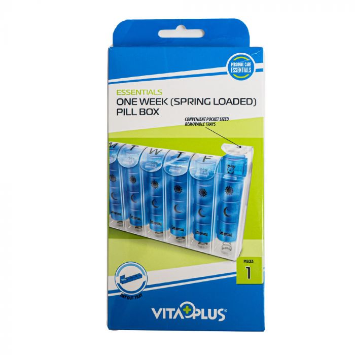 VITAPLUS Gyógyszeradagoló 1 hetes rugós (1db)