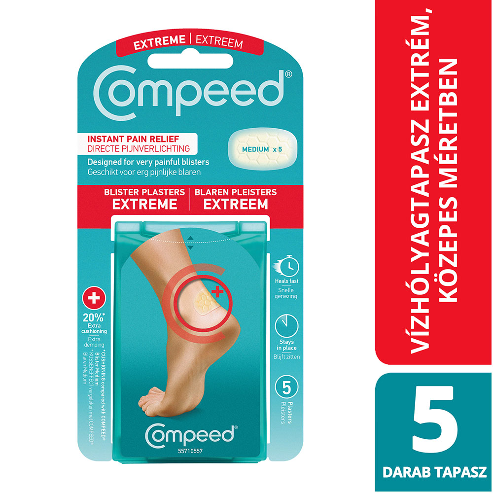 COMPEED Vízhólyagtapasz extrém, közepes méretben (5db)