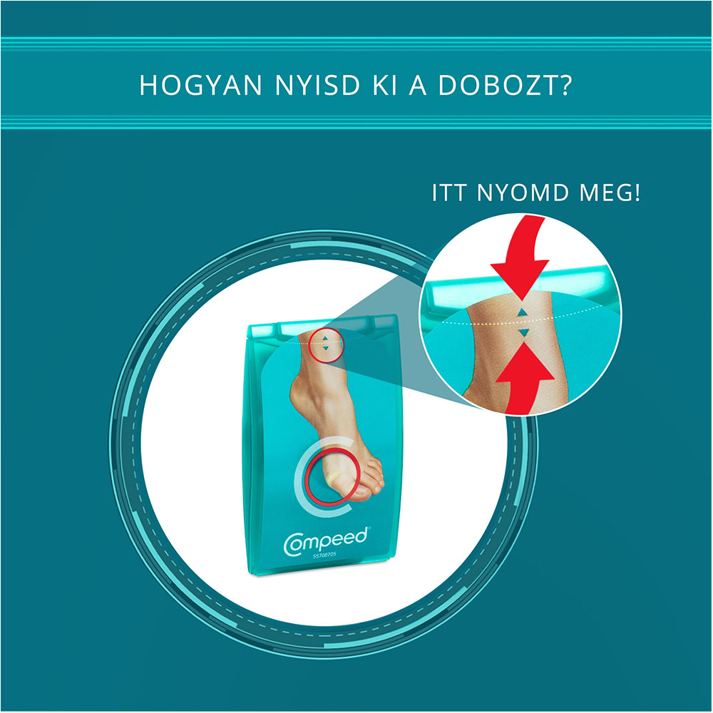 COMPEED vízhólyagtapasz kis méretben (6db)